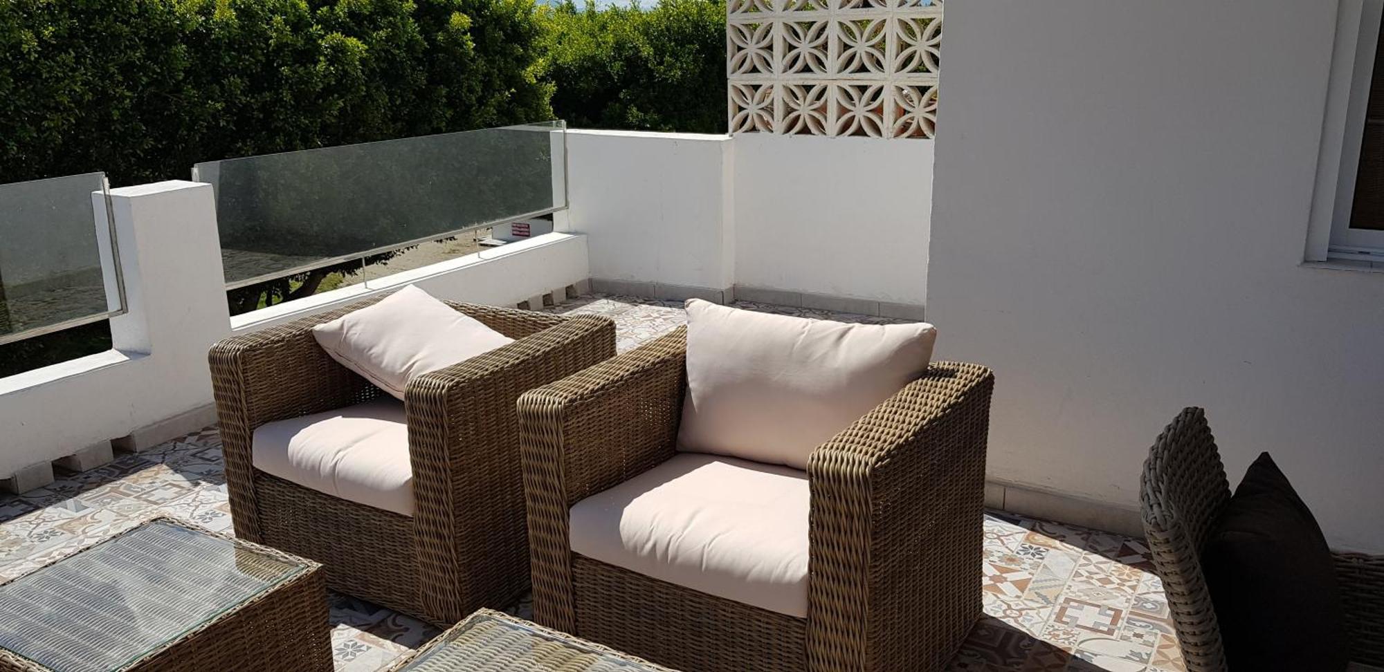 מאלגה Beachfront House מראה חיצוני תמונה